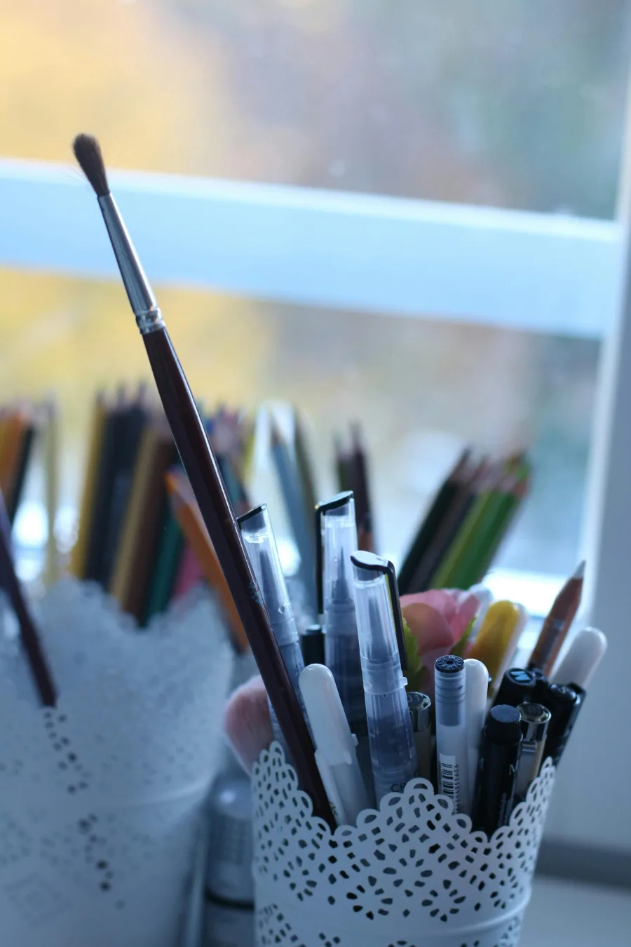 Pens, writing instruments for export