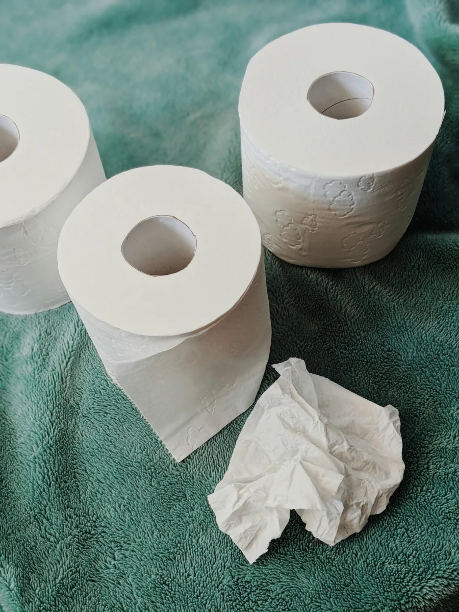 Tissue paper, soft absorbent paper goods for export